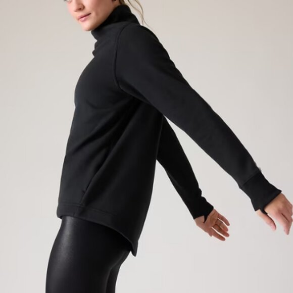 Athleta | Cozy Karma Twist Neck Sweatshirt - Picture 4 of 5